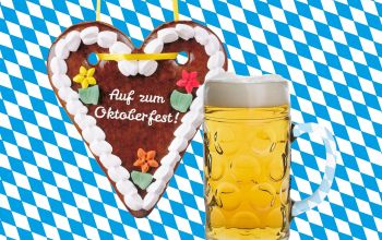 Oktoberfest: Mass Bier mit Lebkuchenherz