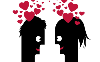 Illustration eines Paares