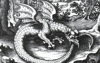 Krafttier Drache Lindwurm Ouroboros