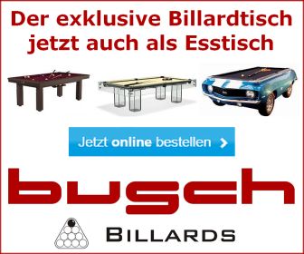 Pool Billardtische als Esstisch