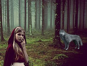 Rotkäppchen und der Wolf