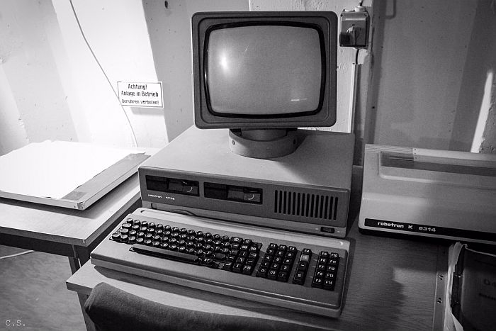 Rechenzentrum eines ehemaligen NVA-Führungsbunkers