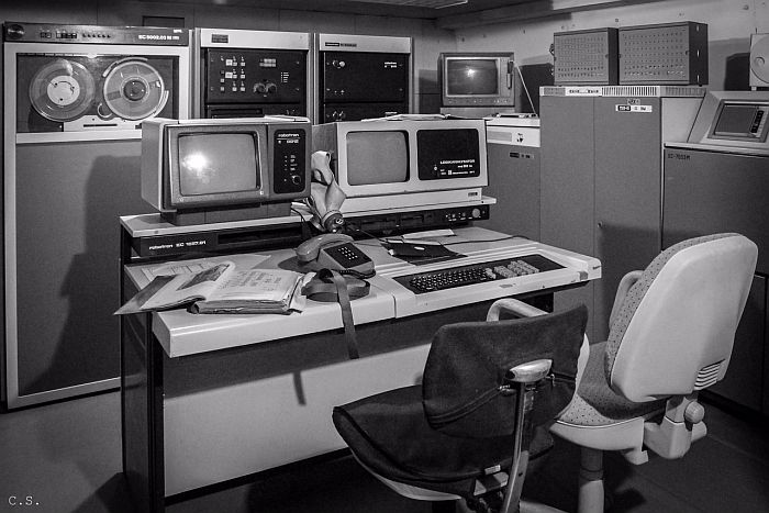 Rechenzentrum eines ehemaligen Führungsbunkers der NVA