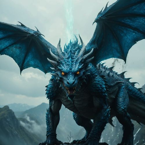 Fantasy-Spiel mit Drachen