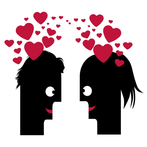 Illustration eines Paares