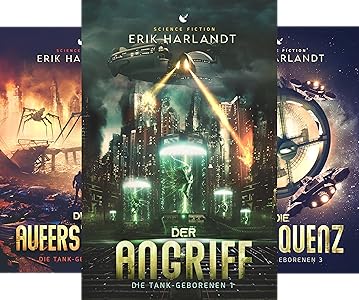 Science-Fiction-Trilogie von Erik Harlandt