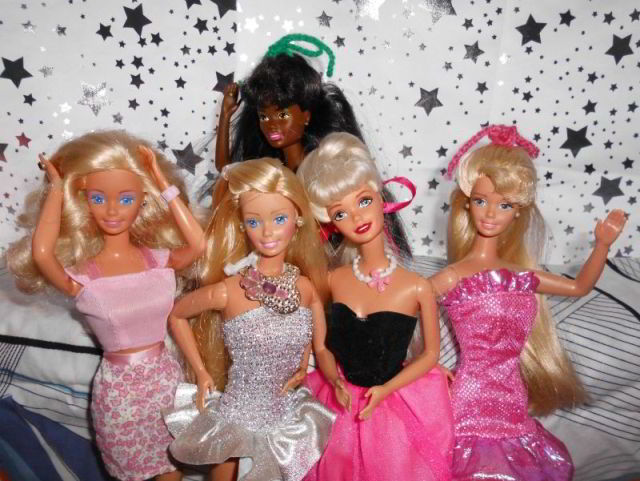 Barbie-Gruppe 80er Jahre